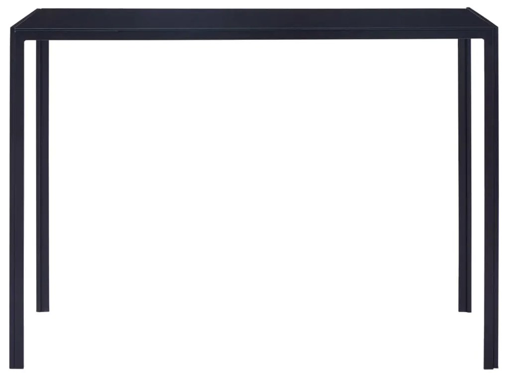 281698 vidaXL Трапезен комплект, седем части, кафяв