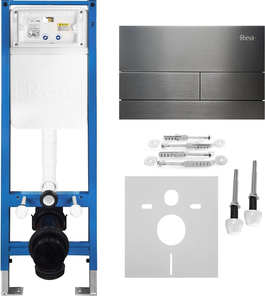 Комплект Структура за Вграждане за WC Slim 024N с Бутон T Titan