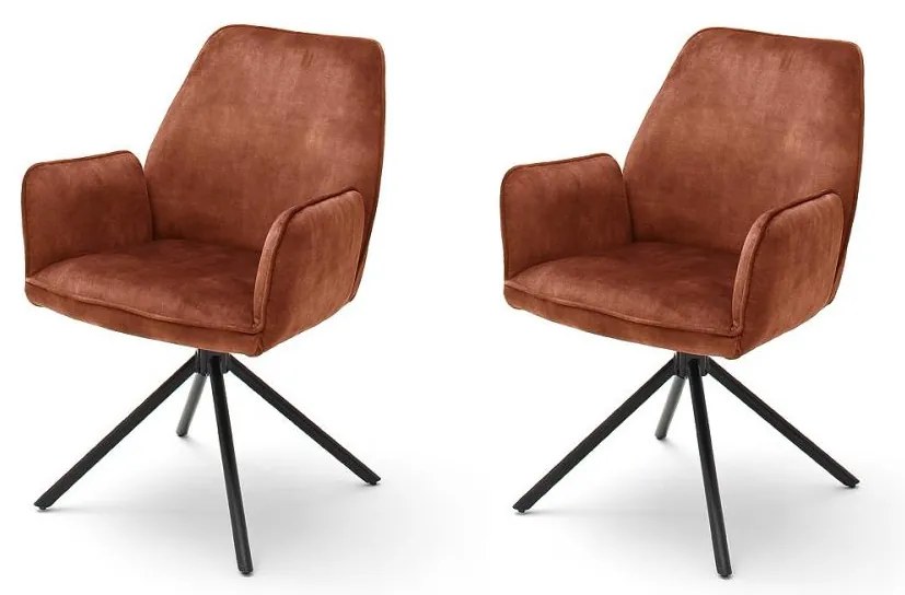 Трапезен стол NEXORO 1 бр. червен