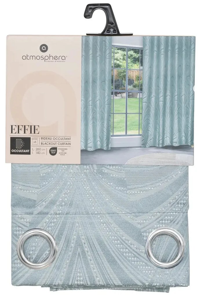 Блекаут завеса atmosphera Effie, 140x260 cm - Каки
