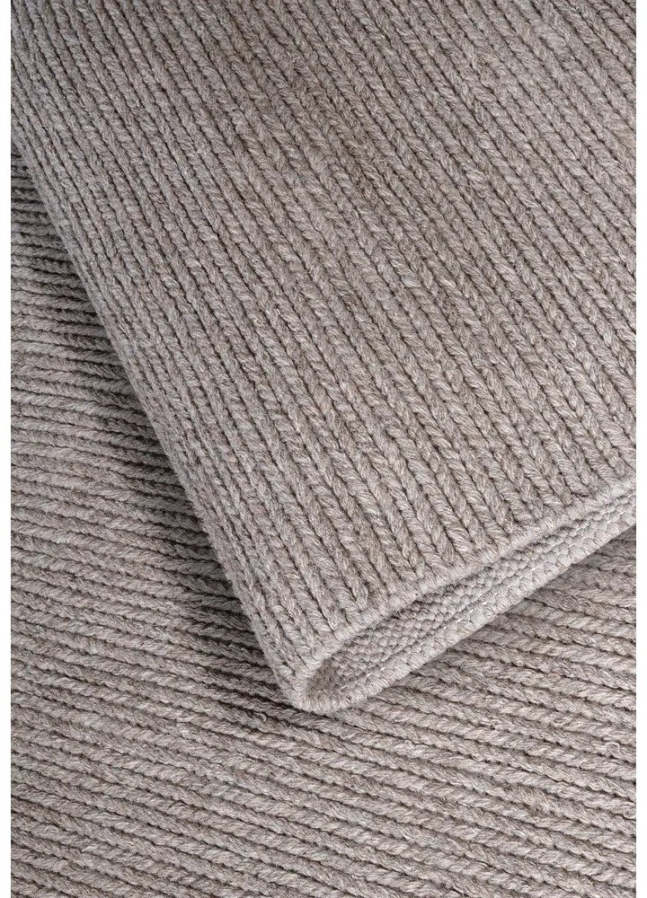 Светлокафява ръчно изработена вълнена пътека 80x200 cm Francois – Villeroy&amp;Boch