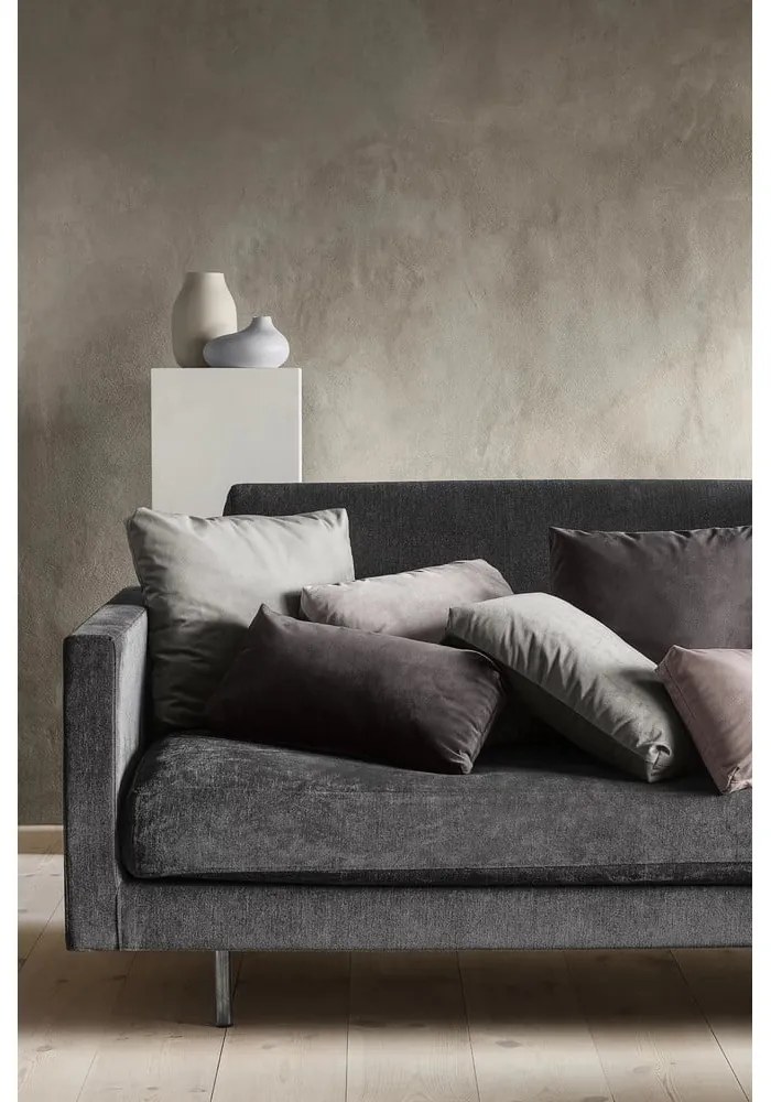 Светлосиви порцеланови вази в комплект 3 бр. (височина 9 cm) Nona – Blomus