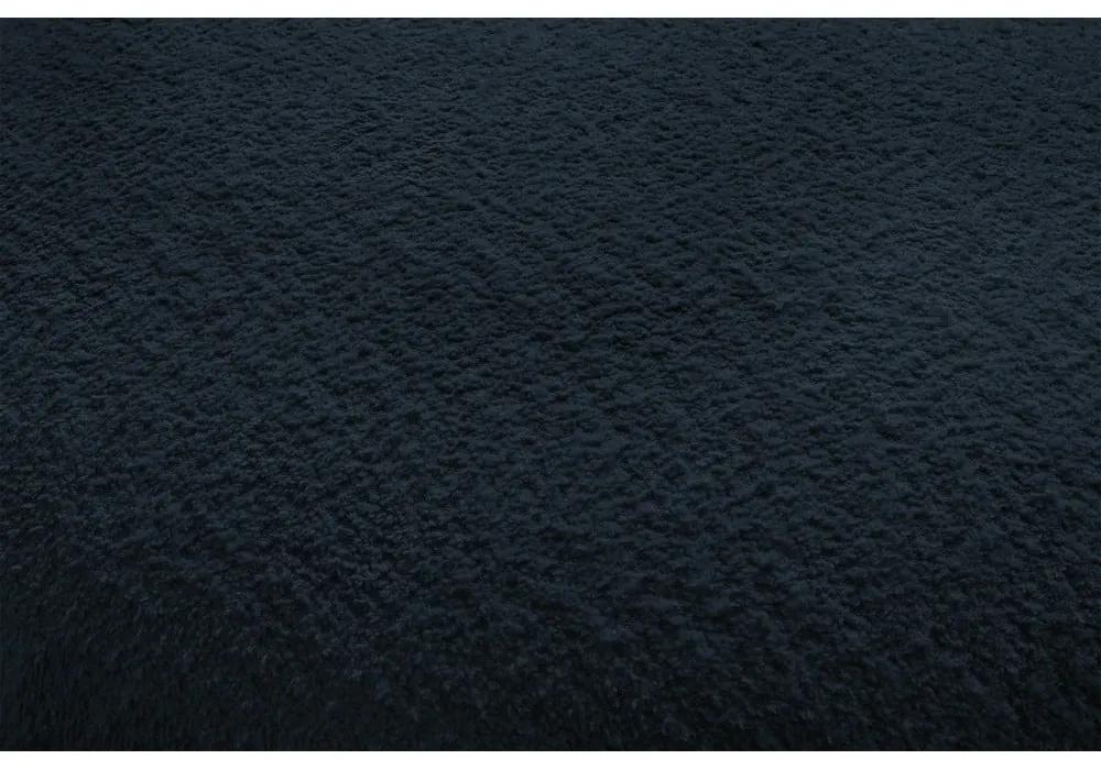 Тъмносин диван от плат букле 260 cm Saint-Germain - Bobochic Paris