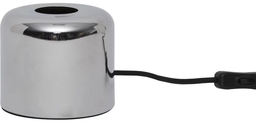 Основа на лампа в сребрист цвят 10 cm Glans – Star Trading