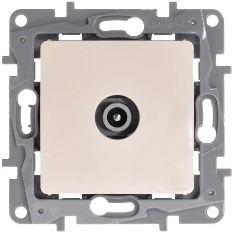Legrand Розетка TV преходна 15dB без крачета цвят крем Niloe  /до изчерпване/ - 664653