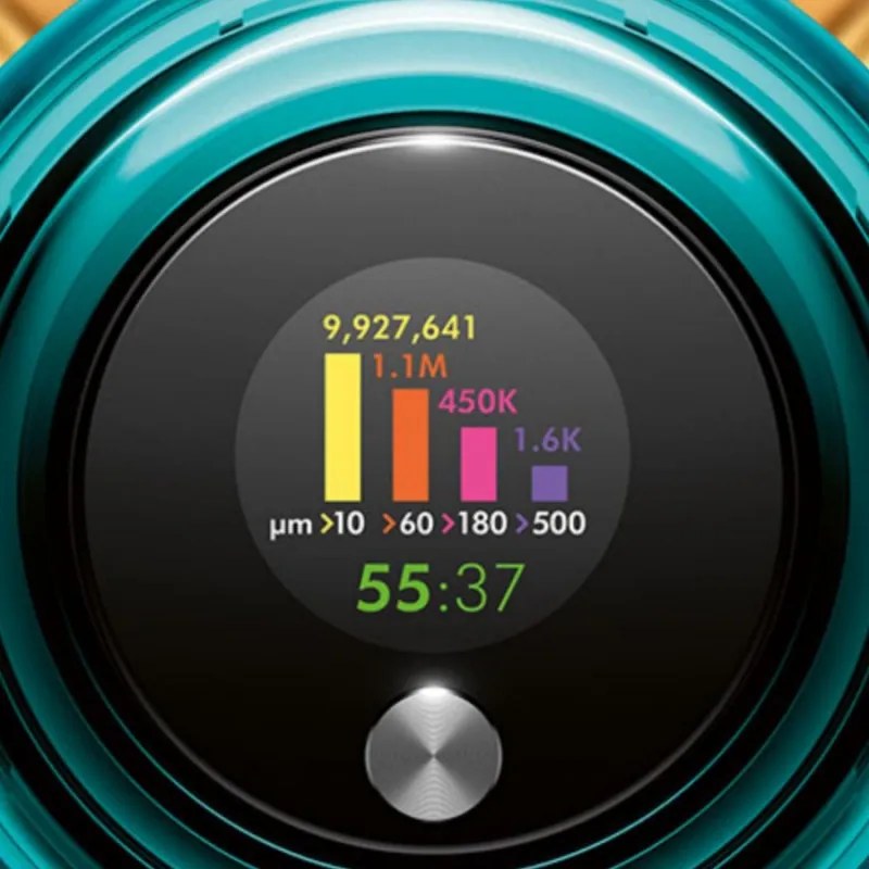 Вертикална прахосмукачка Dyson V15 Detect Аbsolute 447000-01, 660W, 0.76 л, 60 мин автономия, Сензори, 3 режима, LCD, Сив/златист