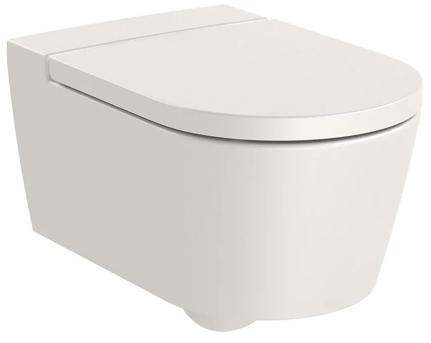 Конзолна тоалетна чиния A346527650 ROUND - Rimless, 37x56x44см