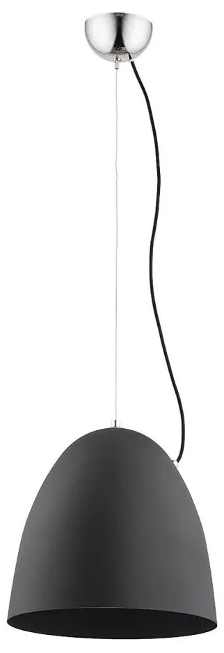 Пендел ZETES 1xE27/15W/230V черен