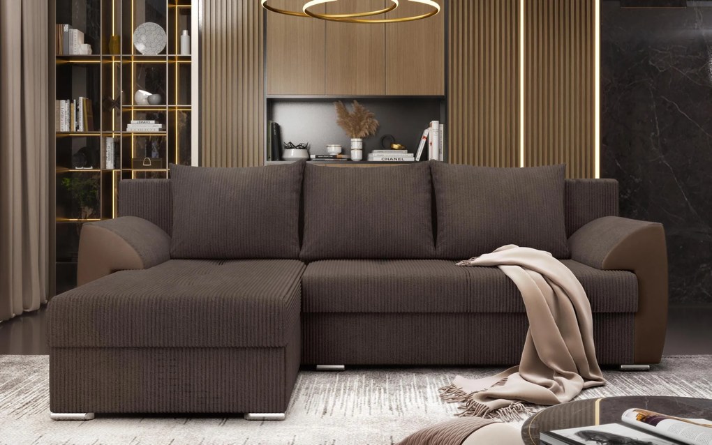 Разтегателен ъглов диван Норд