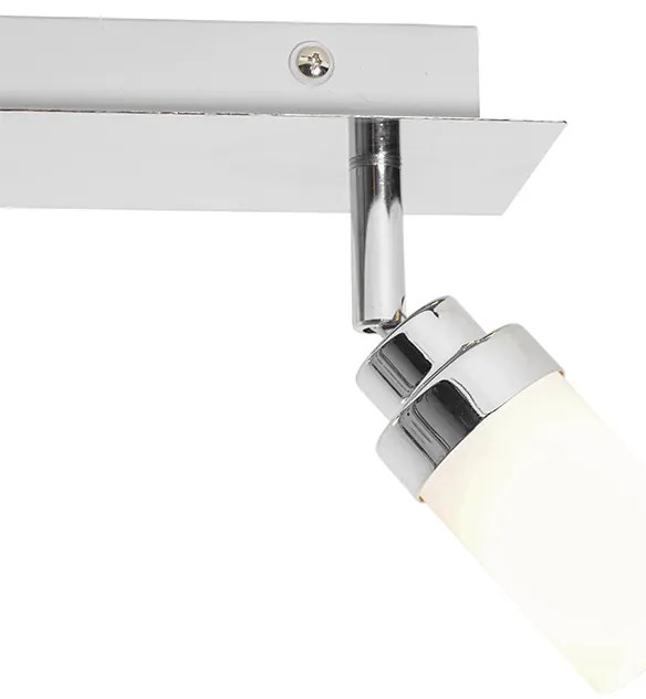 Модерен баня прожектор стомана 2-светлина IP44 - Japie