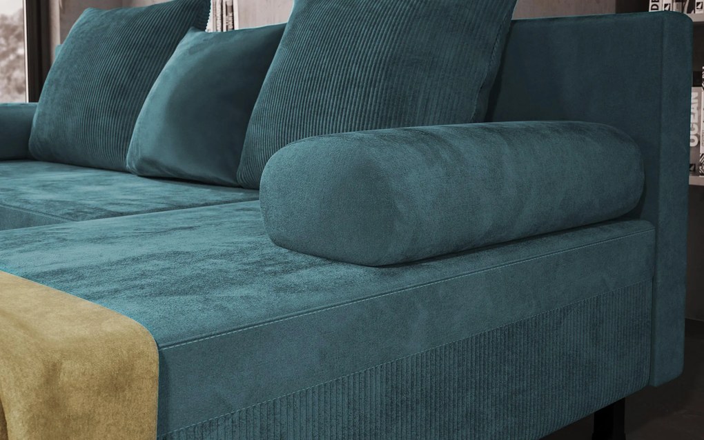 Разтегателен ъглов диван Делано