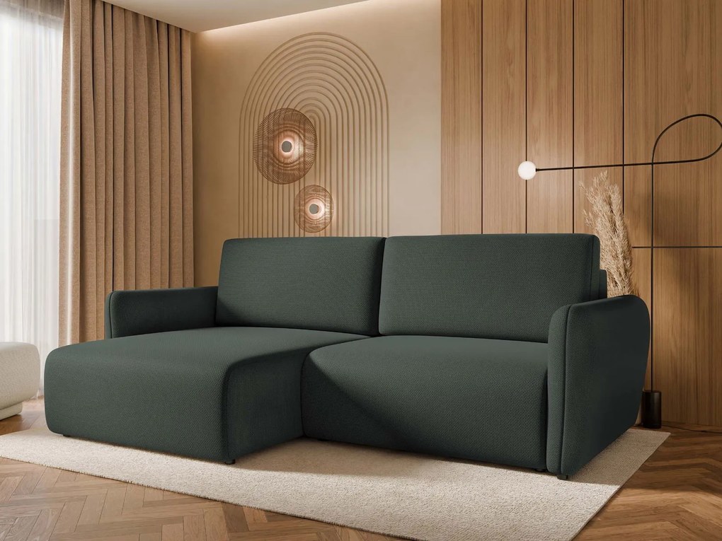 Ъглов Диван Гоя Слим-Антрацит