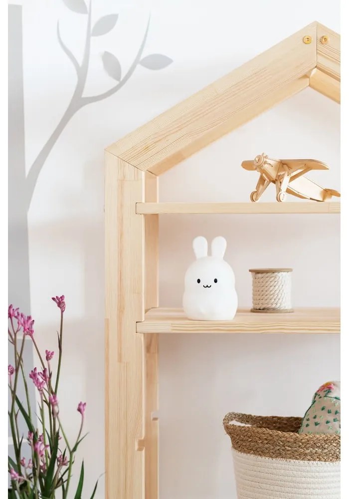 Детска етажерка от борова дървесина Stela, 40 x 60 cm - Adeko