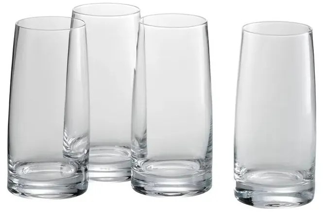 WMF - Комплект високи стъклени чаши KINEO 4 бр.