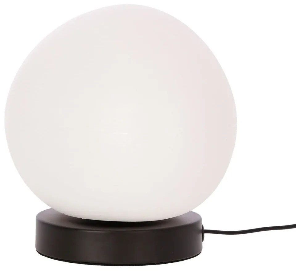 Черно-бяла настолна лампа (височина 19 cm) Stones – Candellux Lighting