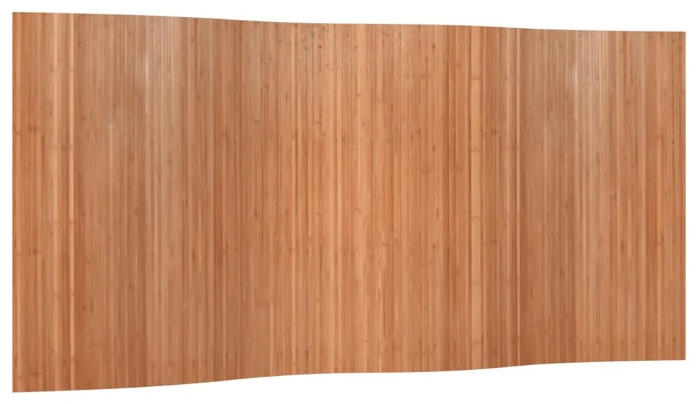 376998 vidaXL Преграда за стая, натурален, ширина 400 см, височина 165 см, бамбук