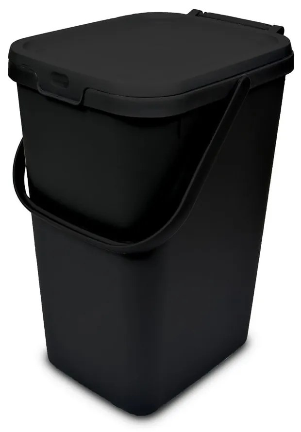 Черно пластмасово кошче за боклук 18 l – Addis