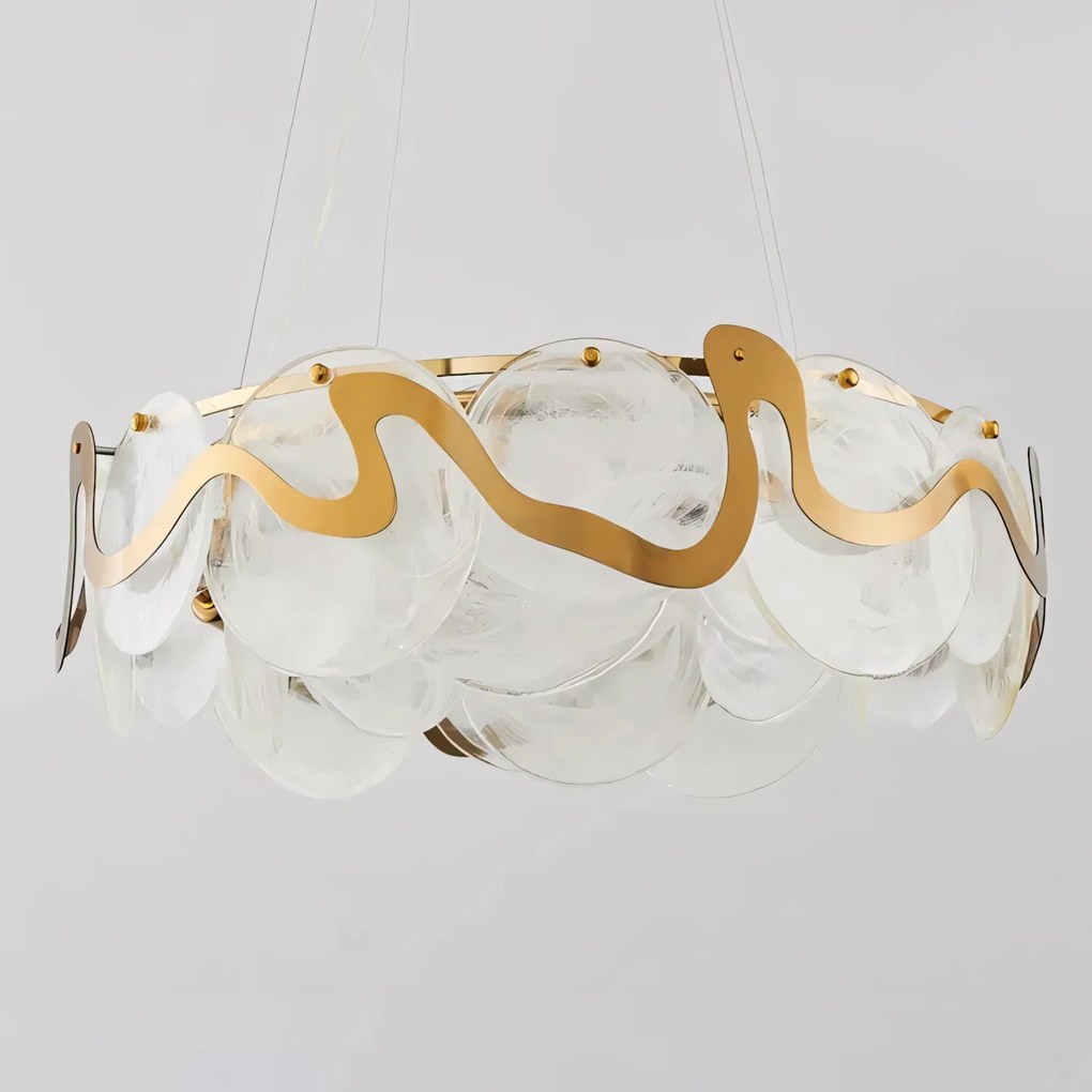 Лампа APP1544-8CP Brush Gold