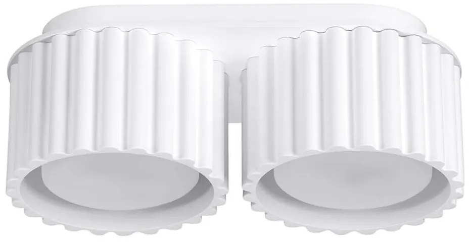 Sollux  SL.1783 - Точково осветително тяло AURA 2xGX53/10W/230V бяло