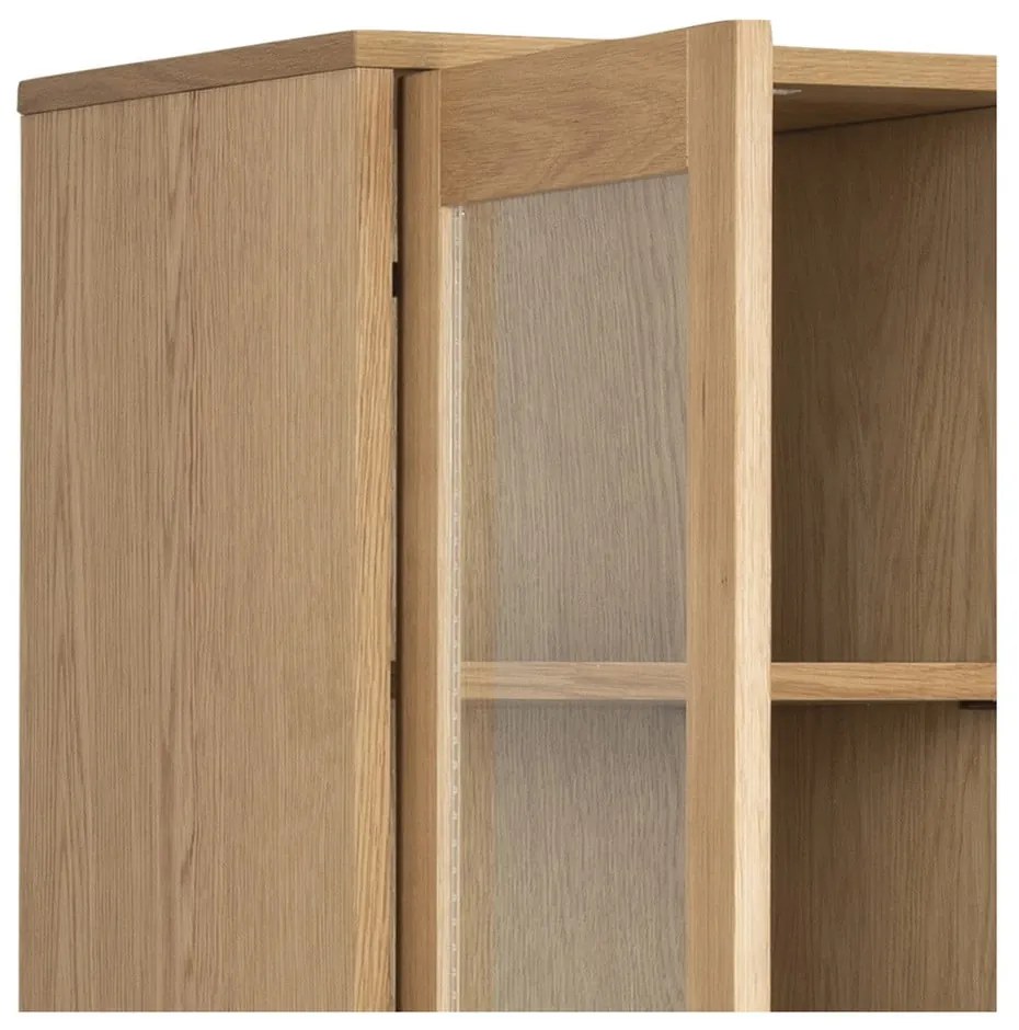 Витрина от дъбов декор 80x178 cm Nagano - Actona