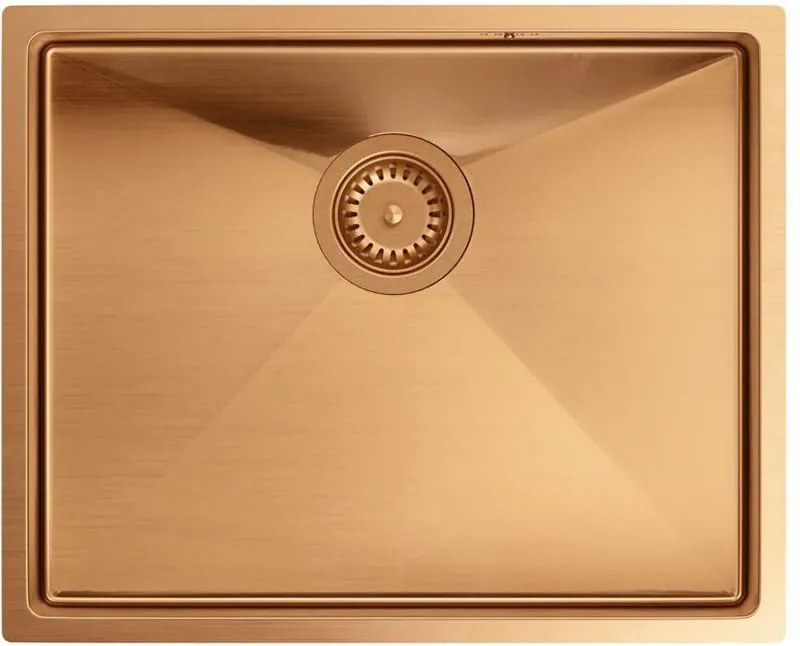 Стоманена мивка ANTHONY 60 COPPER
