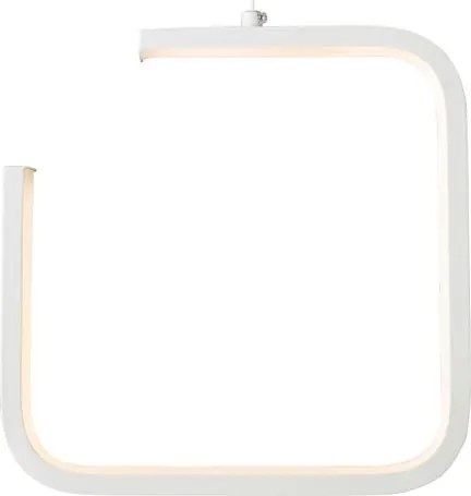 Полилей Line LED square-бял