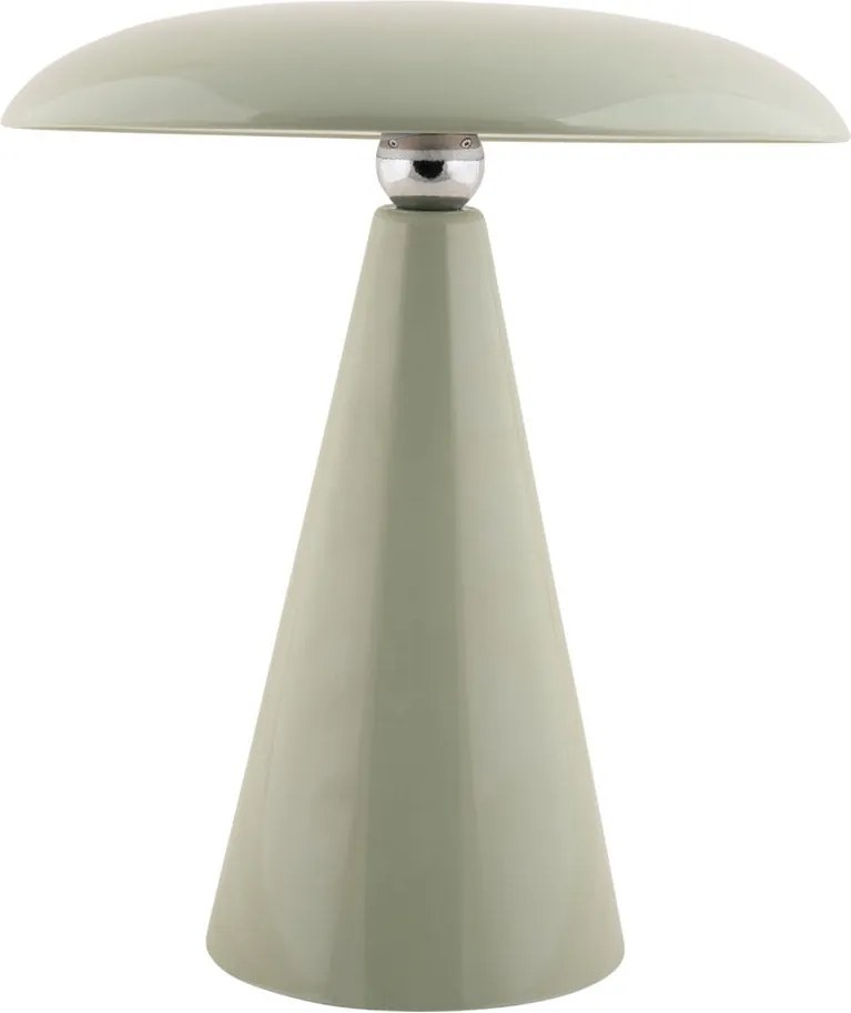 Светлозелена LED затъмняваща се настолна лампа (височина 26 cm) Phoebe – Leitmotiv