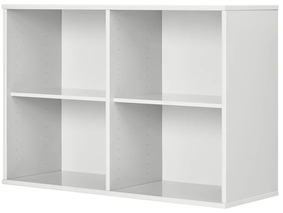 Бяла висяща библиотека 89x61 cm Mistral – Hammel Furniture