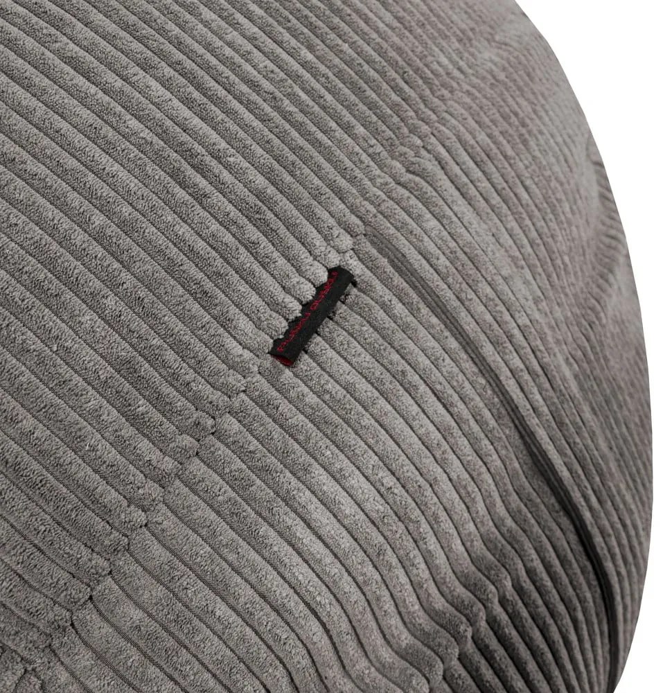 Лилав пуф от рипсено кадифе Roll 135 – SLOWDOWN