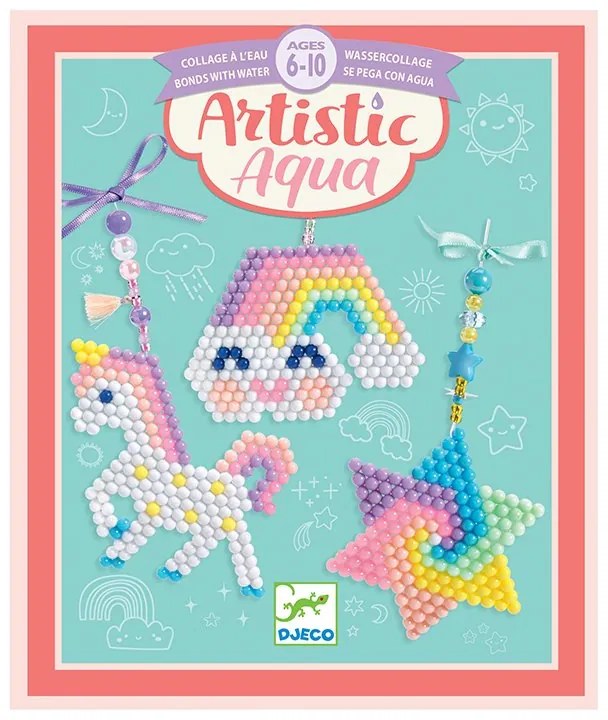 Djeco - Направи с мъниста талисмани Дъга DJ09484