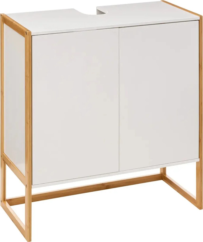 Шкаф за баня 5five Natureo, Бял