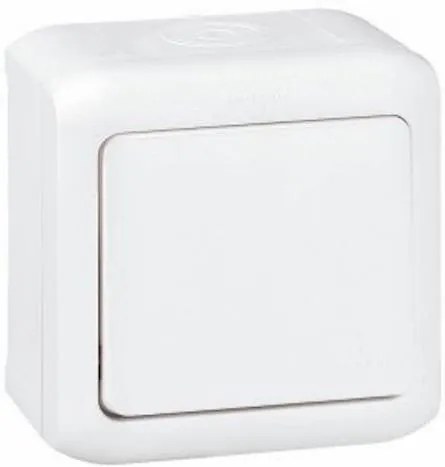 Legrand Бутон IP44 открит монтаж цвят Бял Forix  - 782364