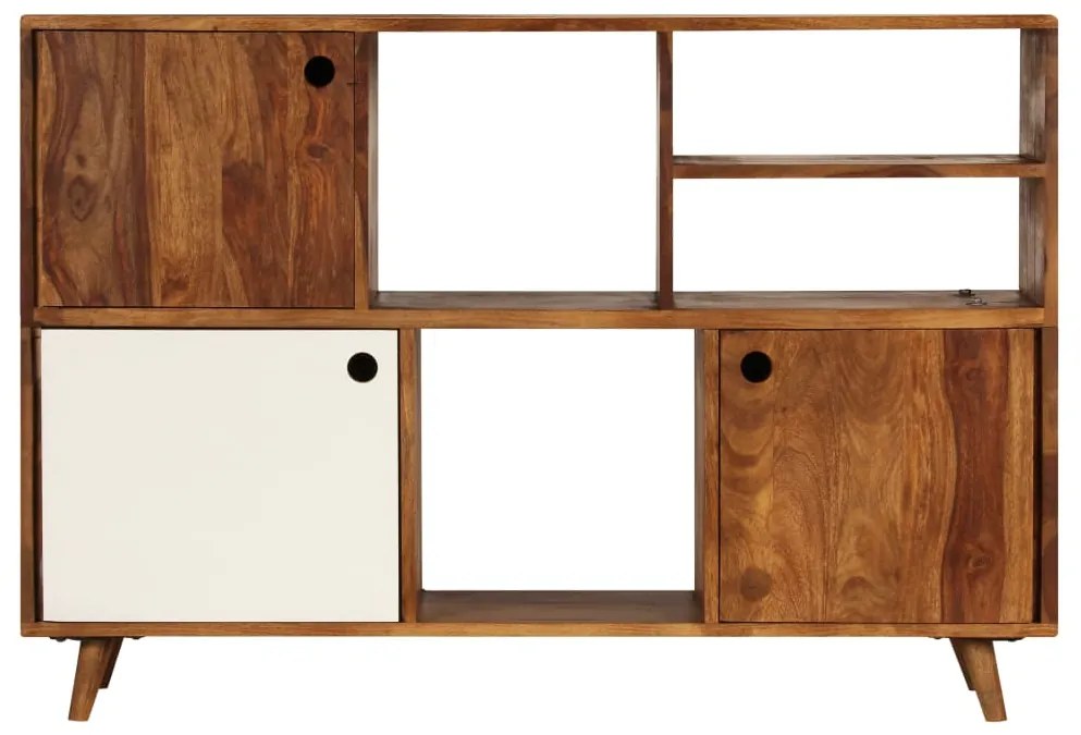 246227 vidaXL Бюфет, 118x35x70 см, акациево дърво масив