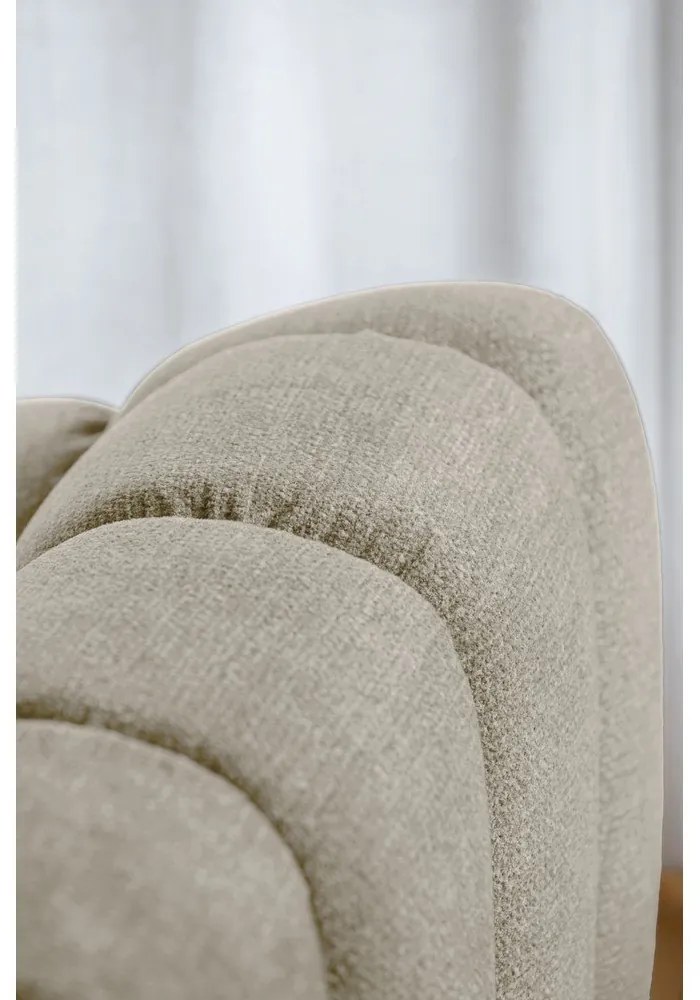 Бежов ъглов диван (ляв ъгъл/L форма) Shell – Miuform