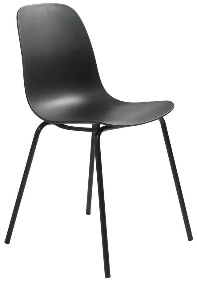 Черен трапезен стол Whitby - Unique Furniture