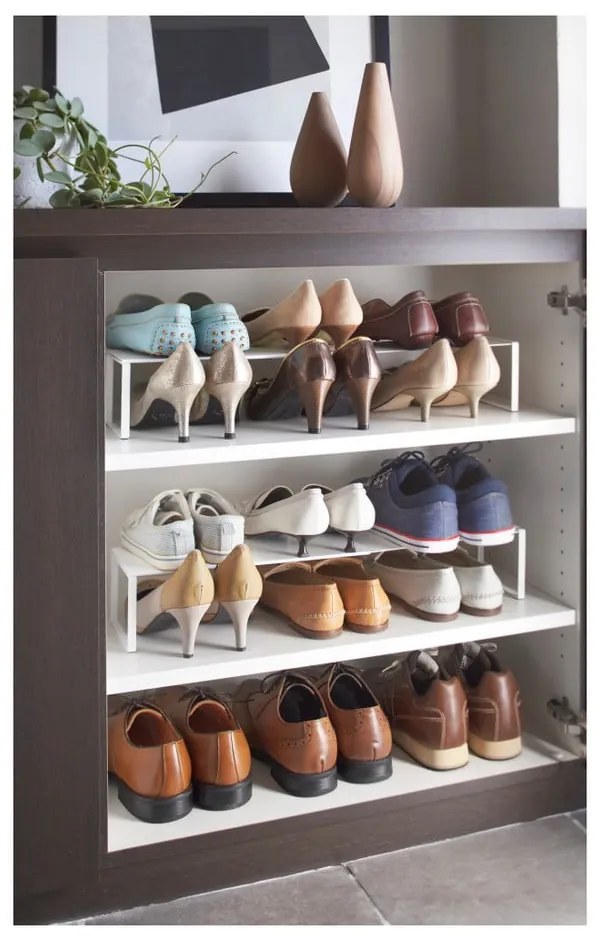 Бял рафт за обувки Frame - YAMAZAKI