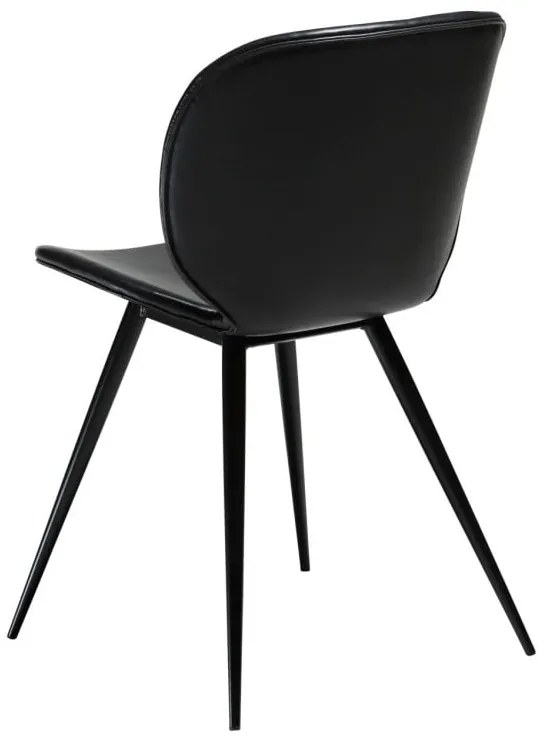 Черен кожен стол Cloud - DAN-FORM Denmark