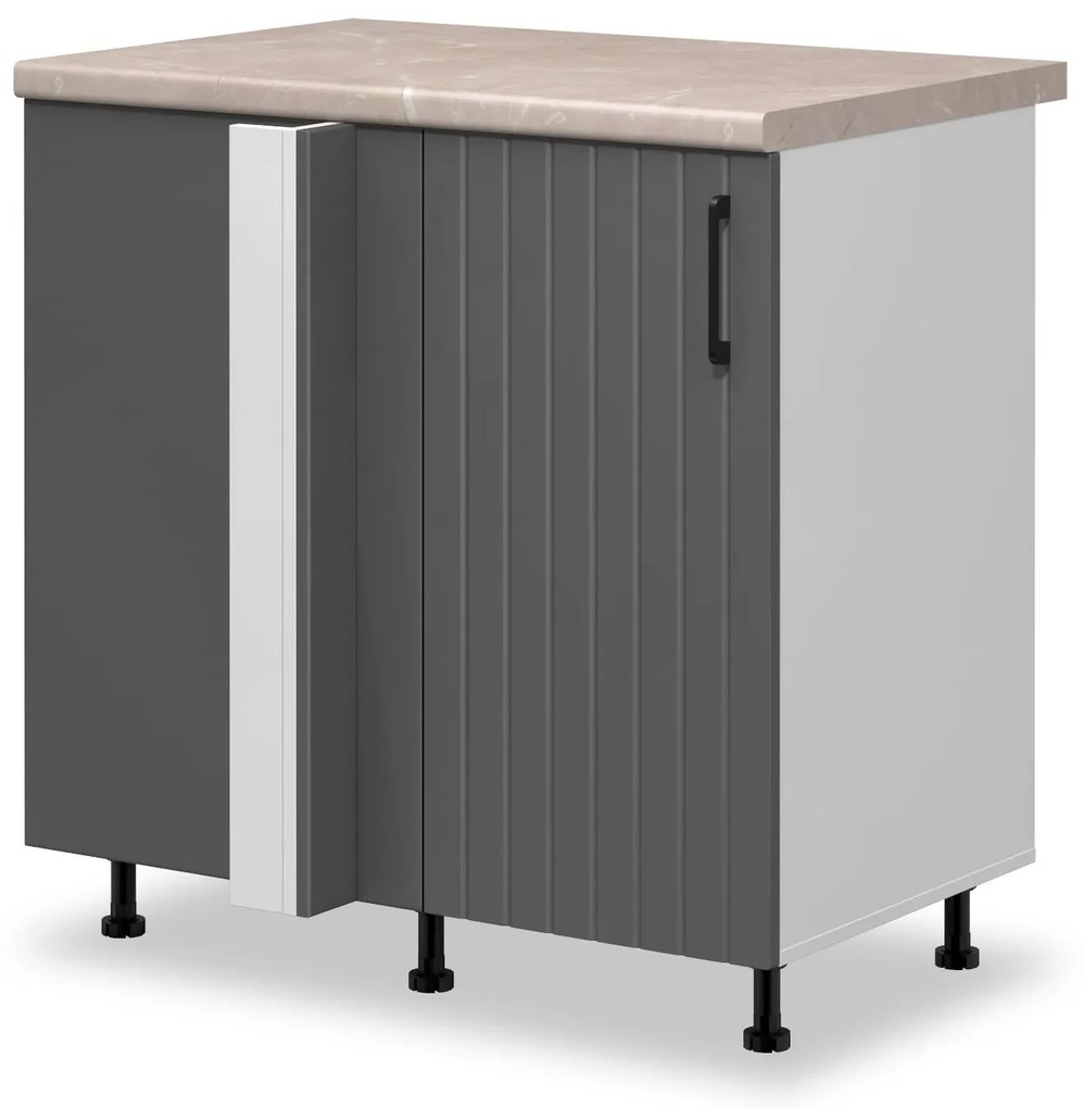 Кухненски шкаф ъглов ляв Ава 18