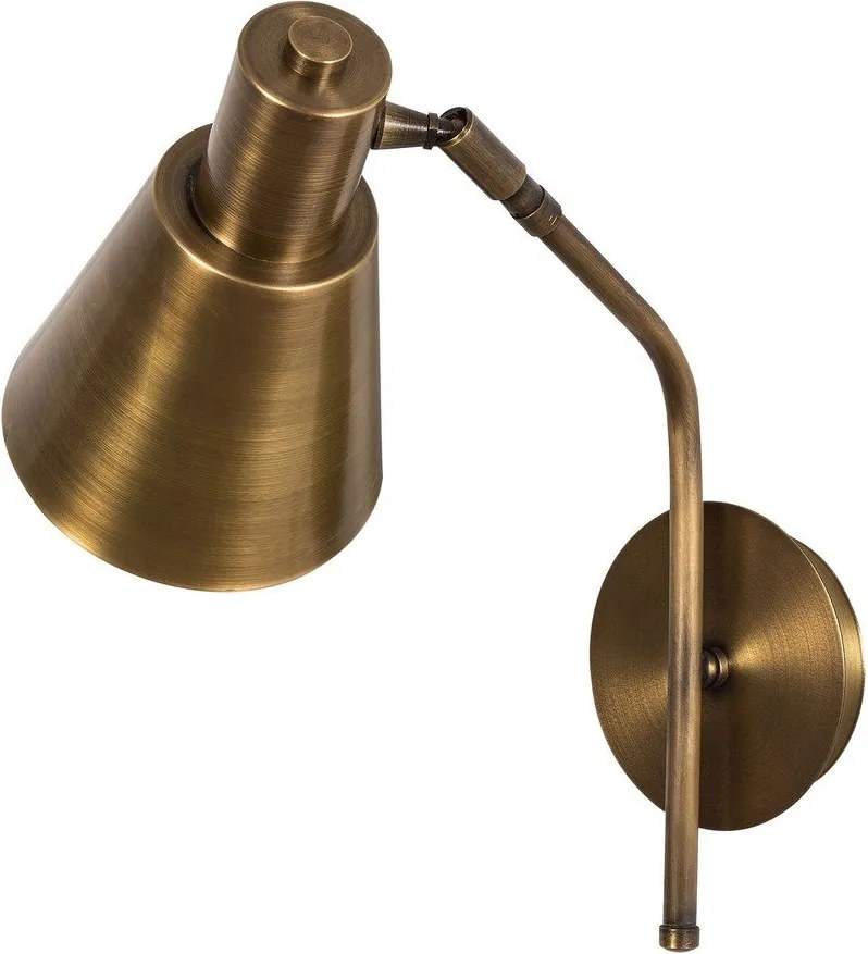 Стенна лампа в златист цвят ø 15 cm Kem – Opviq lights