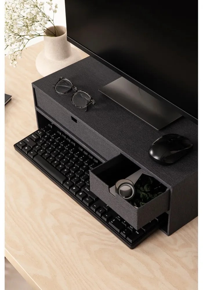 Картонен органайзер с чекмеджета за докумнети Ted Canvas Paper Laminate – Bigso