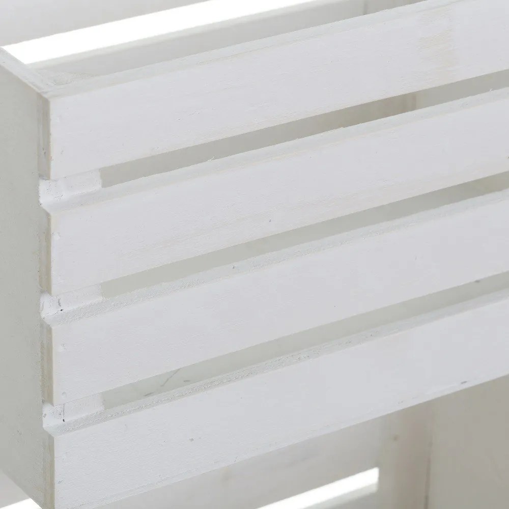 Бели кутии за съхранение в комплект от 3 бр. 31x23x15 cm – Casa Selección