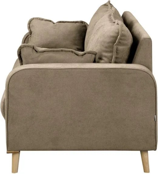 Светлокафяв диван 193 cm Beata - Ropez