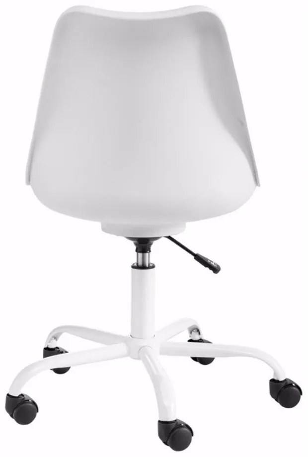 Бял регулируем офис стол Dan - Støraa