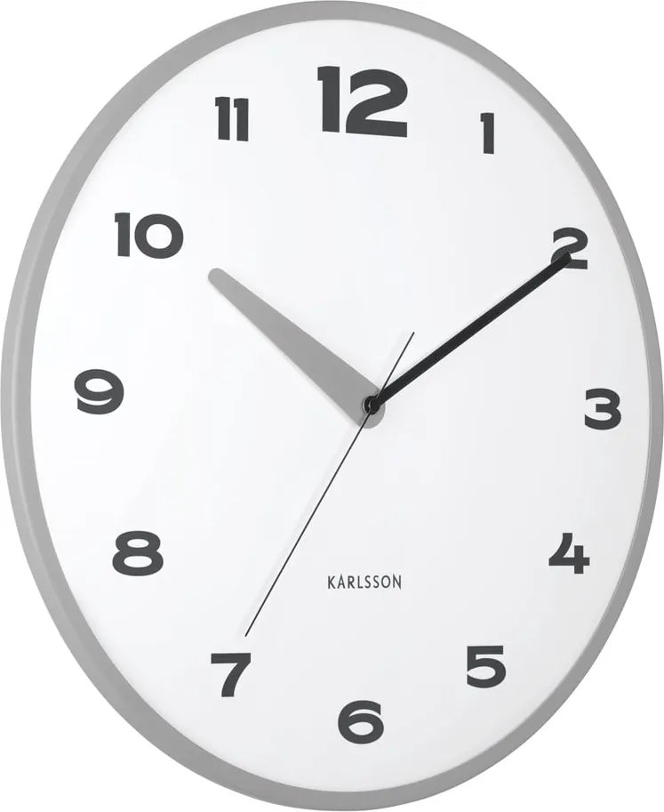 Стенен часовник ø 40 cm Brisk Dome – Karlsson