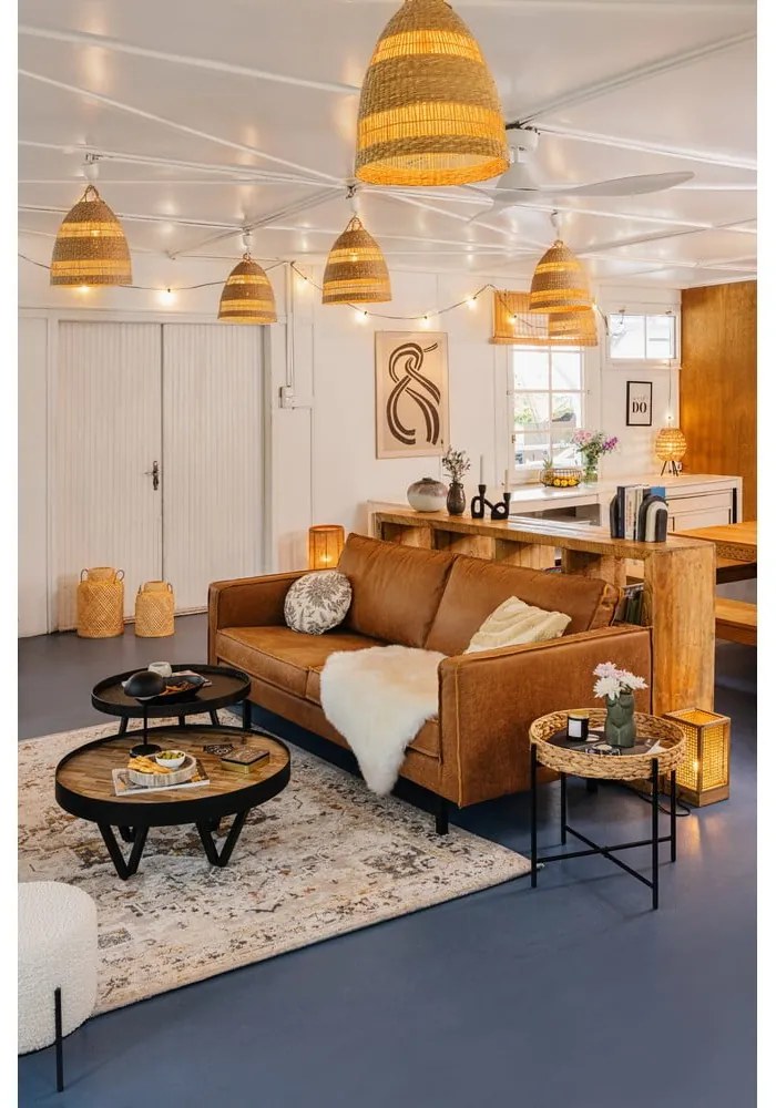 Черен свещник, височина 16,5 cm Mashel - Bloomingville