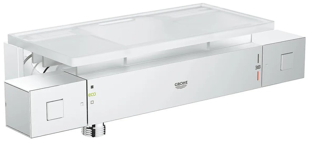 Термостатен смесител за душ 34491000 Grohtherm Cube, Grohe, хром, 1/2″