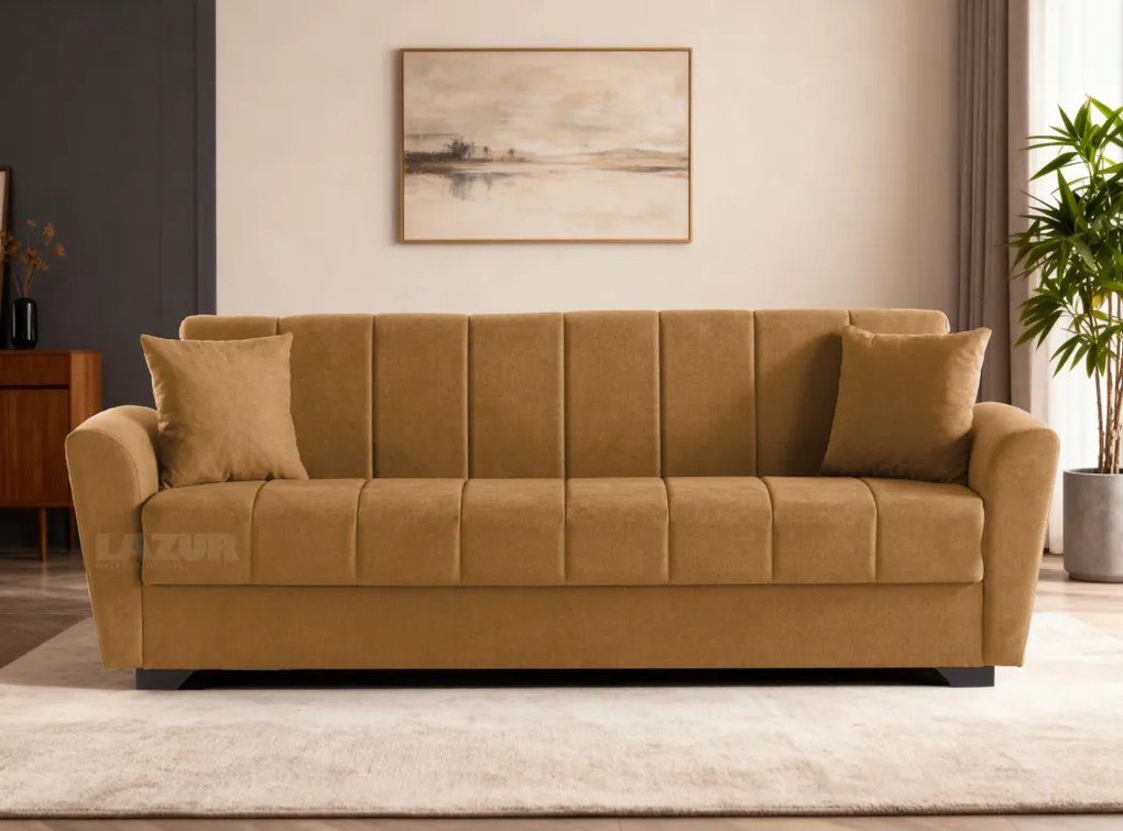 Канапе тройка Лофт с механизъм клик - брик