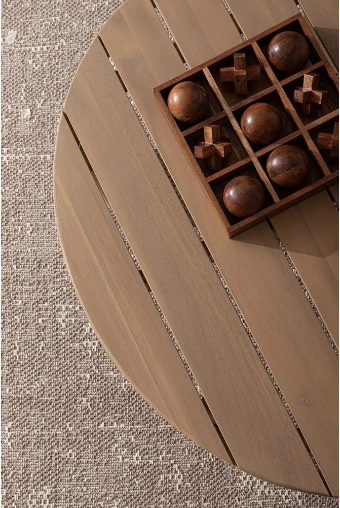 Градинска масичка за кафе от масивна акация 80x100 cm Pablo – Bizzotto