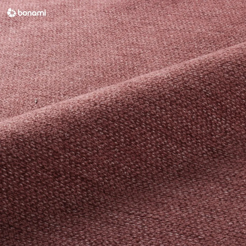 Розово двойно тапицирано легло с място за съхранение с включена подматрачна рамка 160x200 cm Garance – Bobochic Paris