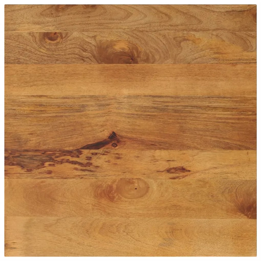 371675 vidaXL Плот за маса, 80x80x3,8 см, квадратен, манго масив